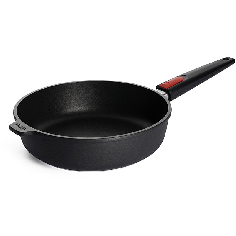 WOLL NOWO cast iron high-rimmed frying pan, 26 cm Ø; 7 cm high; with removable handle 1726N
