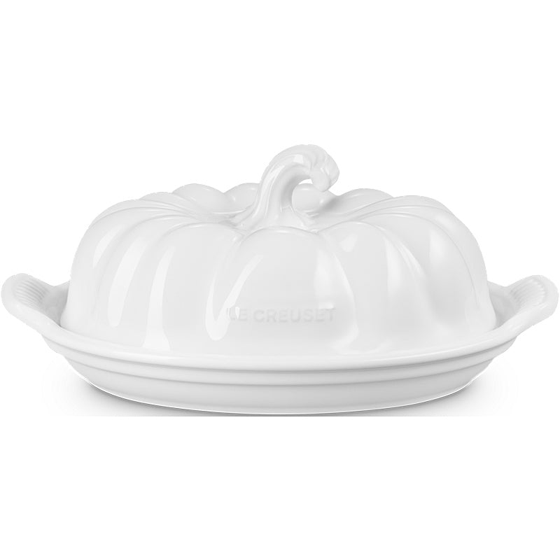 Le Creuset Butterdose Kürbis White