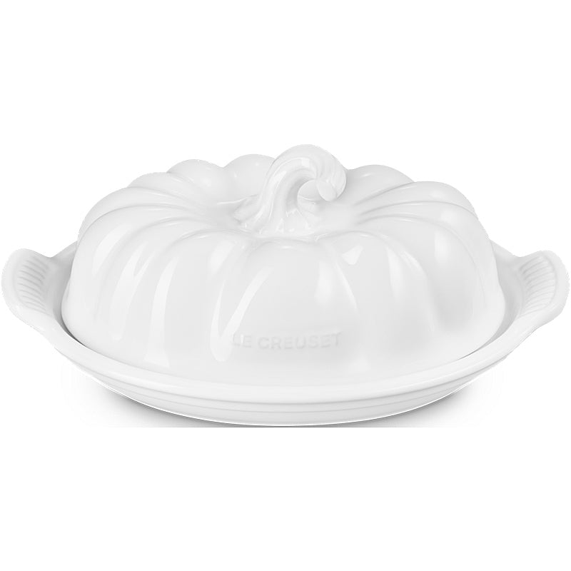 Le Creuset Butterdose Kürbis White