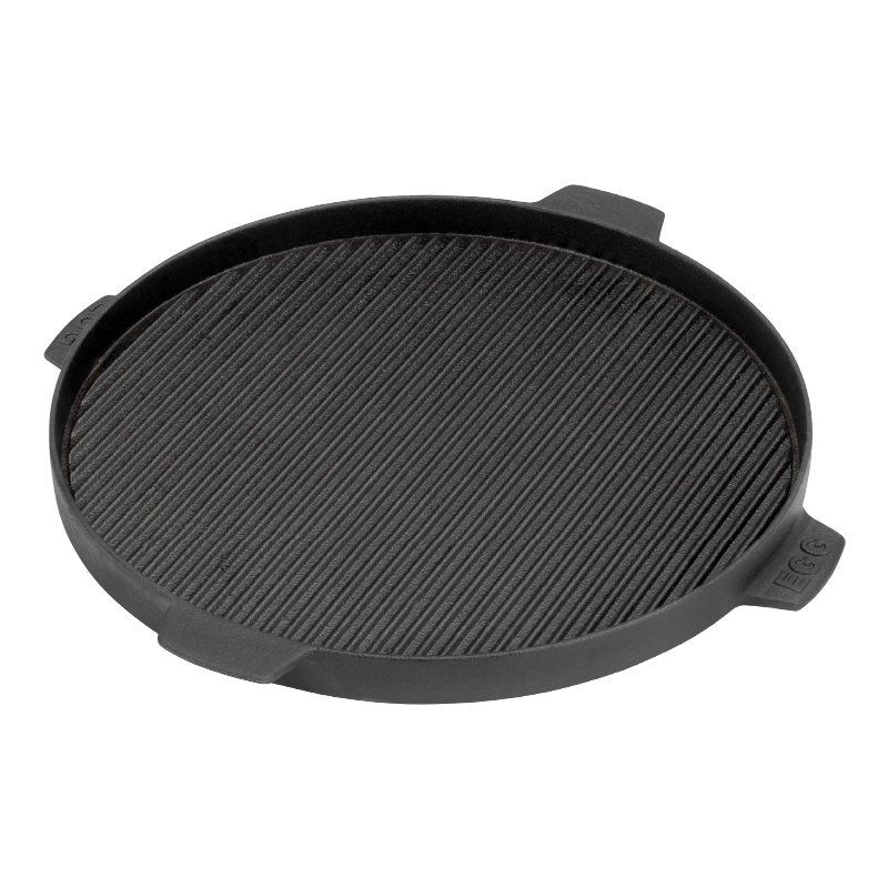 Big Green Egg Grillplatte aus Gusseisen 2XL, XL, L