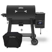 Broil King Crown Pellet 500 Pelletgrill Bundle - Schutzhülle inklusive