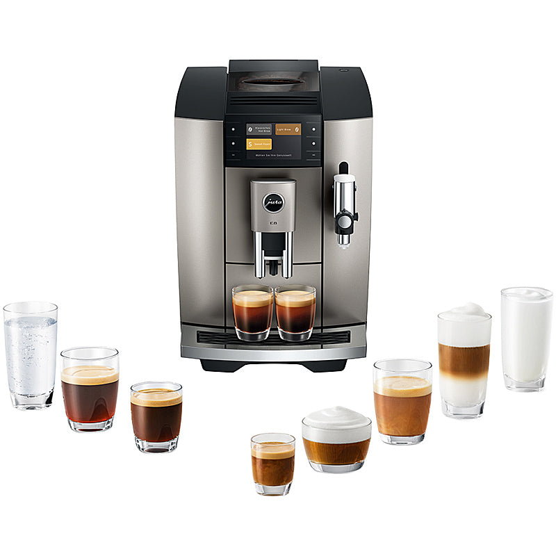 Jura E8 Midnight Silver (ED)