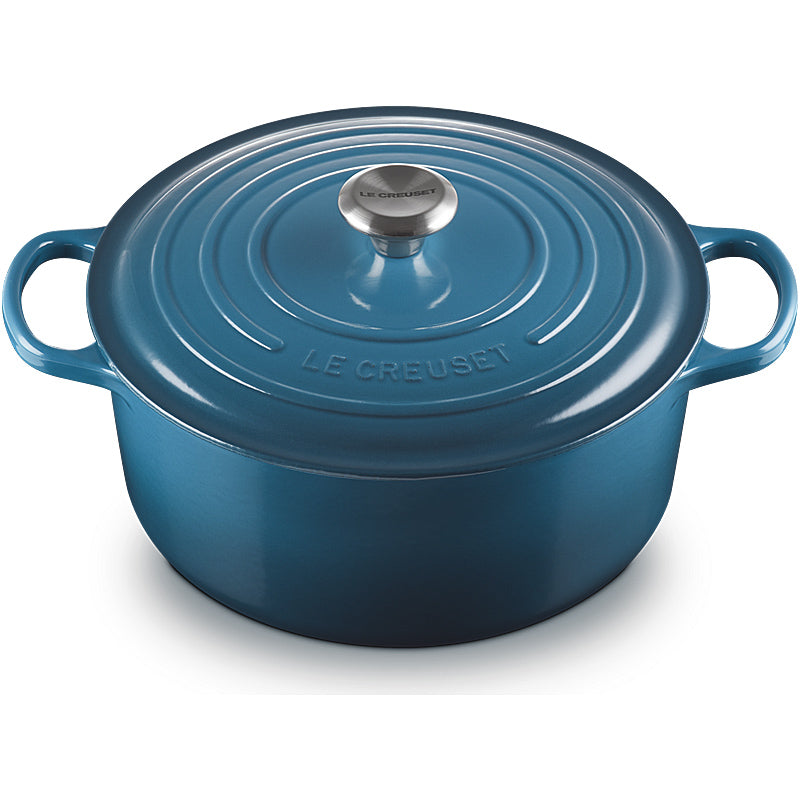Le Creuset Signature Round Roaster 20 cm Deep Teal 