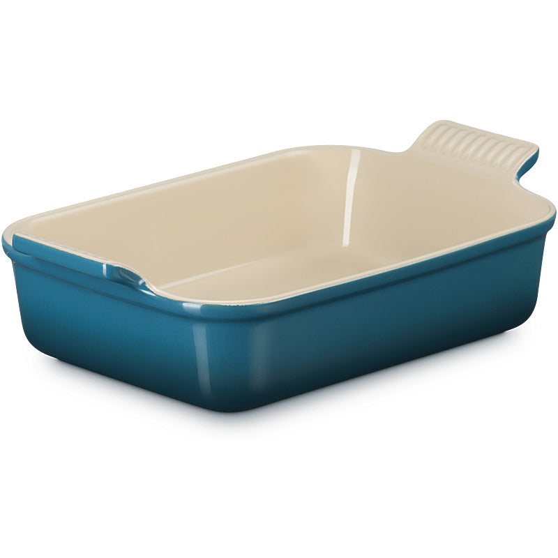 Le Creuset Auflaufform Tradition 26 cm Deep Teal