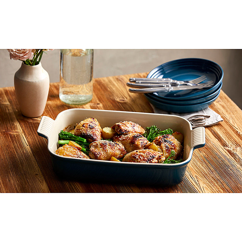 Le Creuset Auflaufform Tradition 32 cm Deep Teal