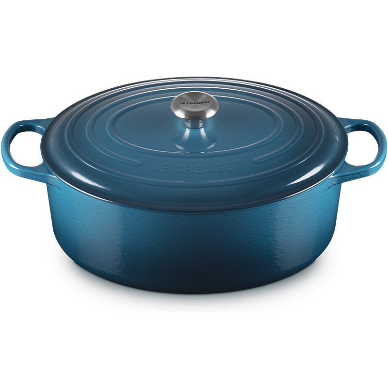 Le Creuset roaster Signature oval 29cm Deep Teal 