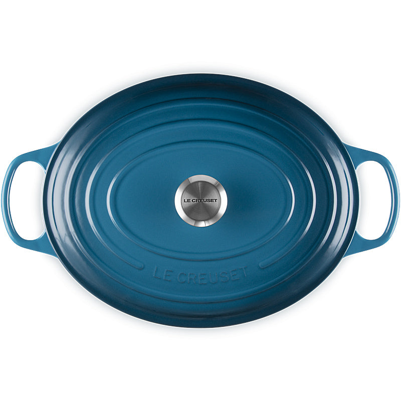 Le Creuset roaster Signature oval 29cm Deep Teal 