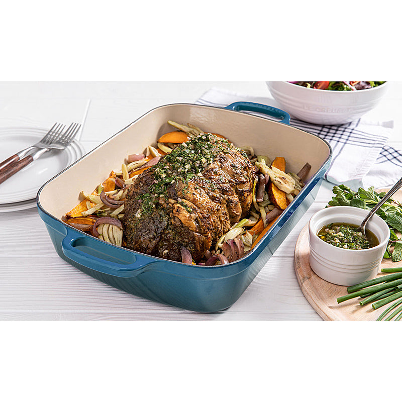 Le Creuset Bratreine Signature 33 cm Deep Teal 