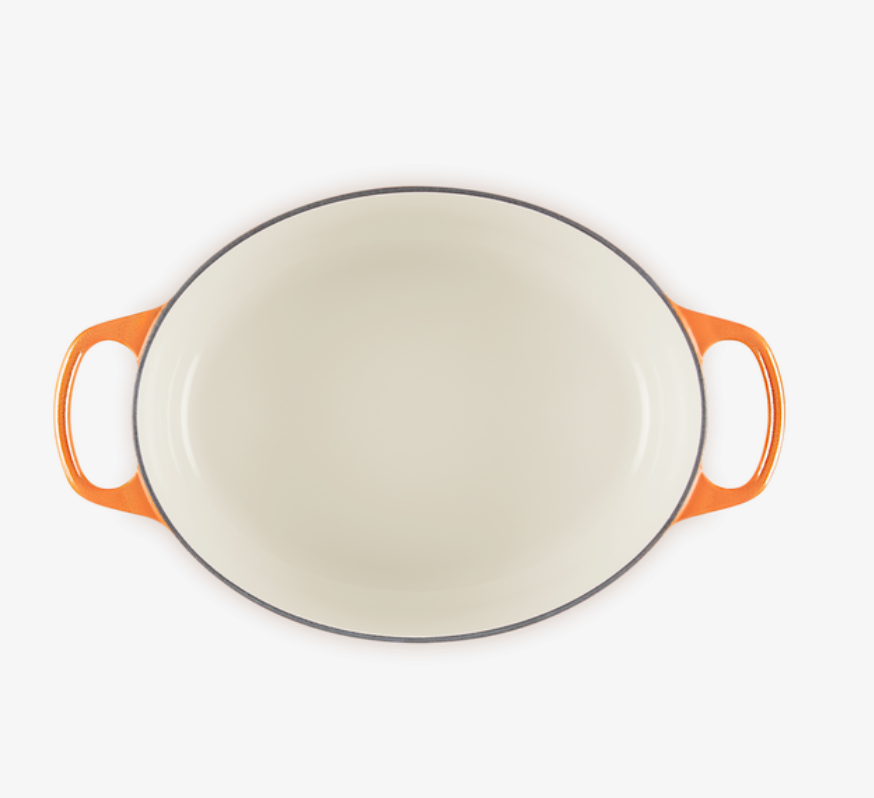Le Creuset Bräter Signature oval 29 cm Flamme Dorée