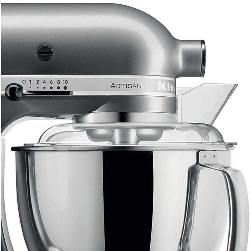 KitchenAid Artisan 5KSM175PSECU Küchenmaschine 4,8L in Kontur Silber mit Zubehör