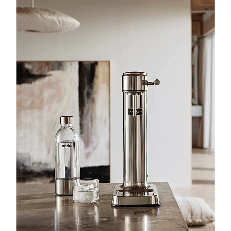 Aarke Carbonator 3 Polished Steel Sparkling Water Maker