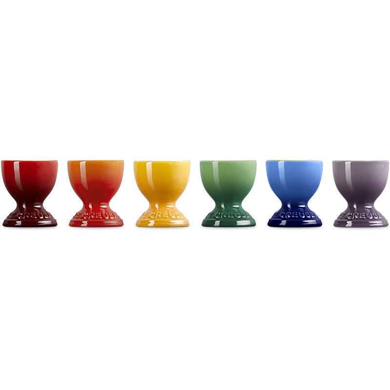 Le Creuset Eierbecher 6er Set Regenbogen