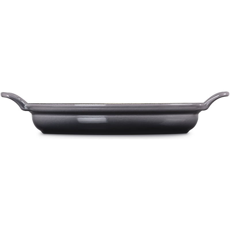 Le Creuset ovale Pfanne Modern Heritage 28 cm Flint