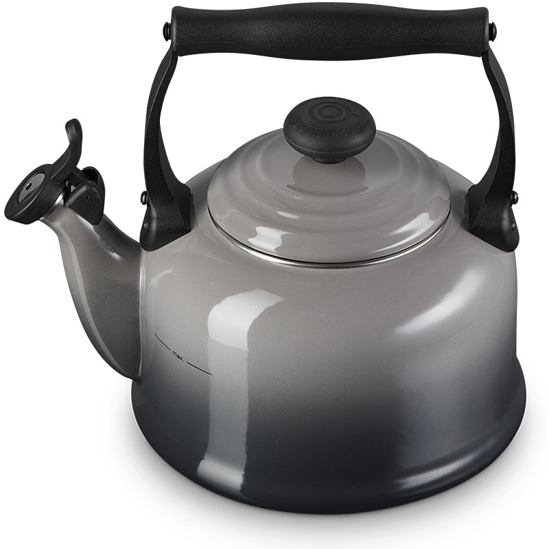 Le Creuset Wasserkessel Tradition, 2,1 Liter Flint