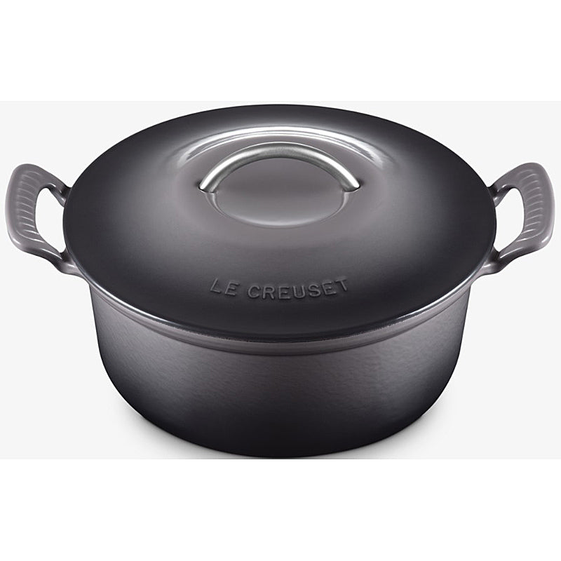 Le Creuset Bräter rund Modern Heritage 26 cm Flint