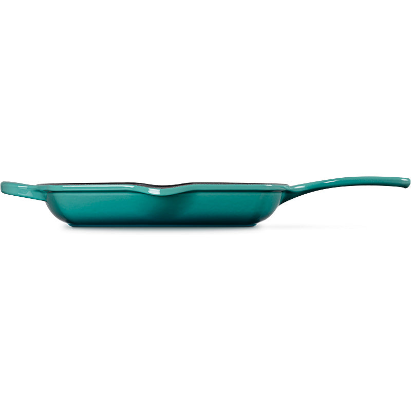 Le Creuset Grillpfanne Signature quadratisch Signature 26 cm Bleu Riviera