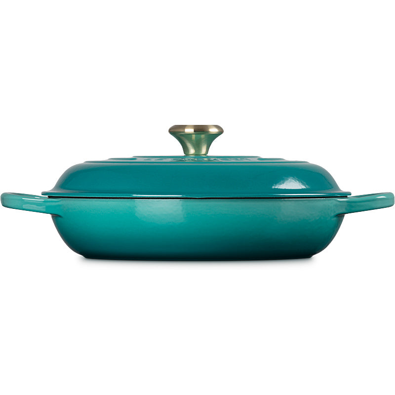Le Creuset Gourmet-Profitopf Signature 28 cm Bleu Riviera