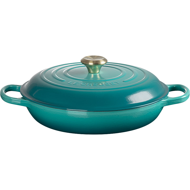 Le Creuset Gourmet-Profitopf Signature 28 cm Bleu Riviera