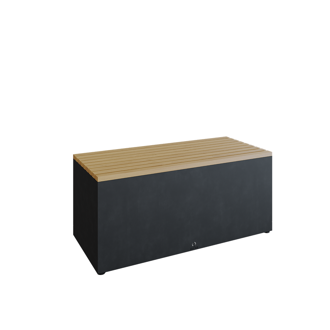 OFYR Garden Bench Black