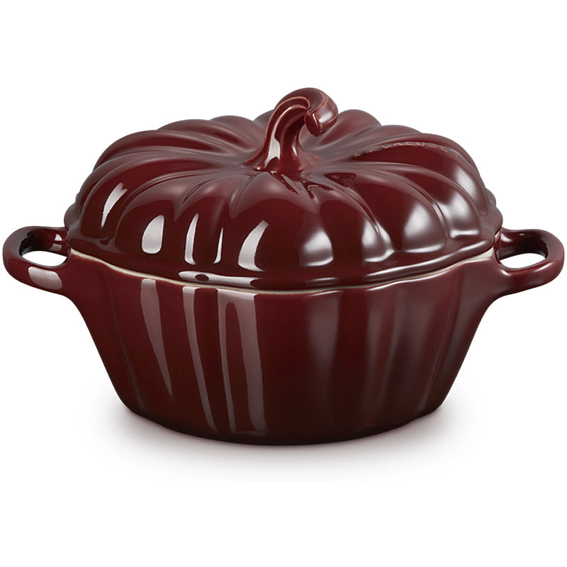 Le Creuset Förmchen Kürbis mit Deckel 350 ml Garnet
