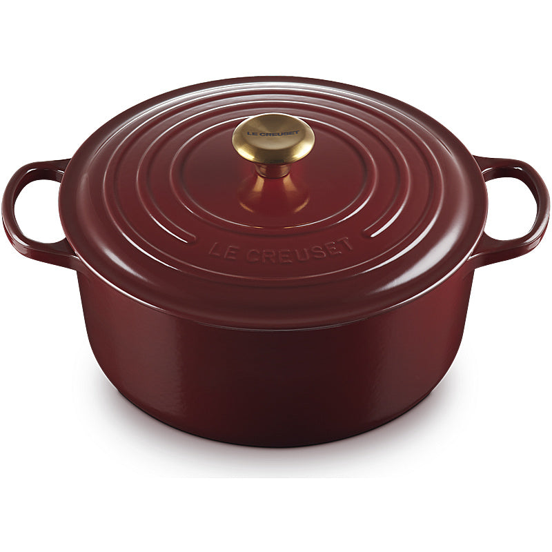 Le Creuset Signature Round Roaster 20 cm Garnet 