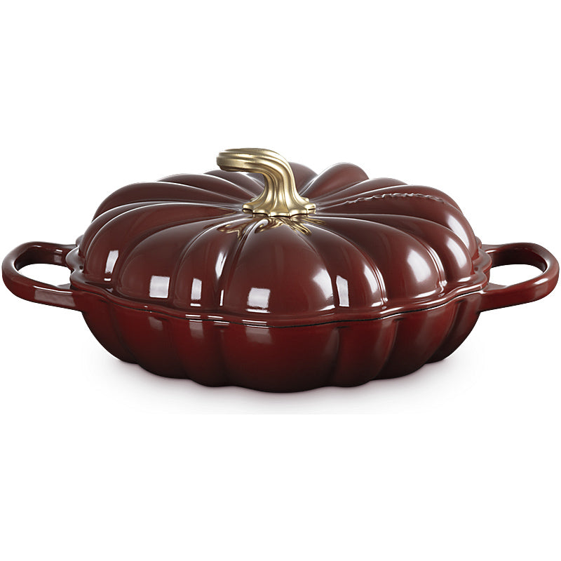 Le Creuset Gourmet Professional Pot Signature Pumpkin 28 cm Garnet