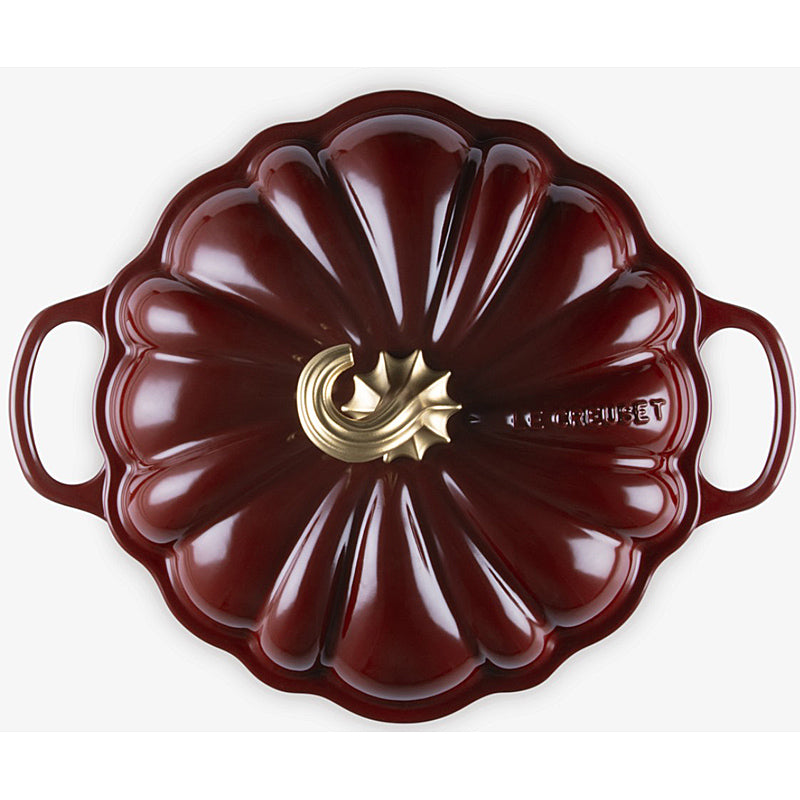 Le Creuset Kürbis-Bräter Signature 24 cm Garnet