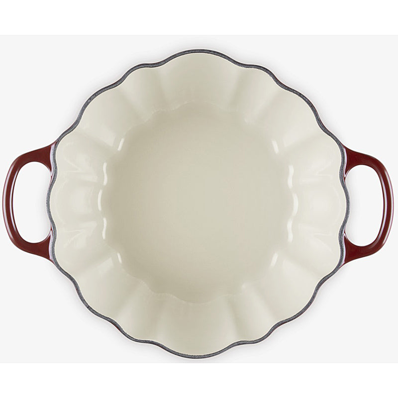 Le Creuset Kürbis-Bräter Signature 24 cm Garnet