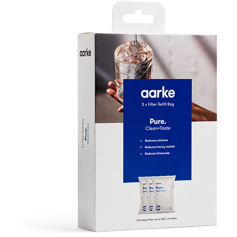 Aarke Pure Filtergranulat 3-er Pack Nachfüllbeutel