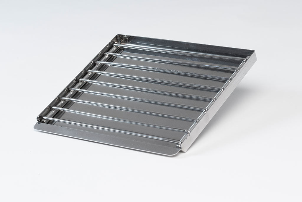 WeGrill Grillrost mit Auffangschale medium aus Edelstahl