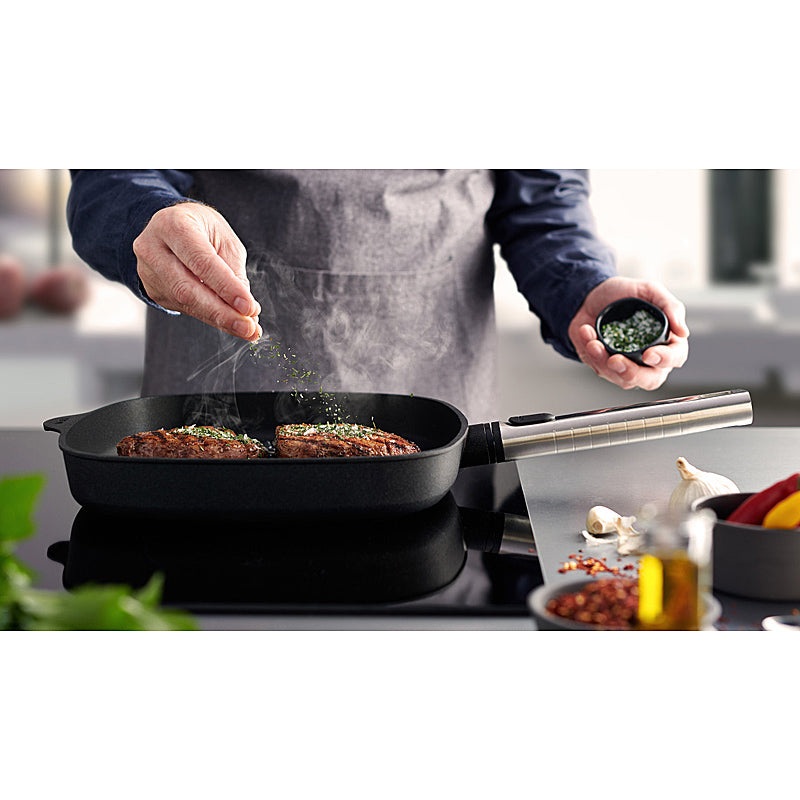 WOLL Pro Logic Induktion, Grillpfanne, viereckig 1628-1PLCI