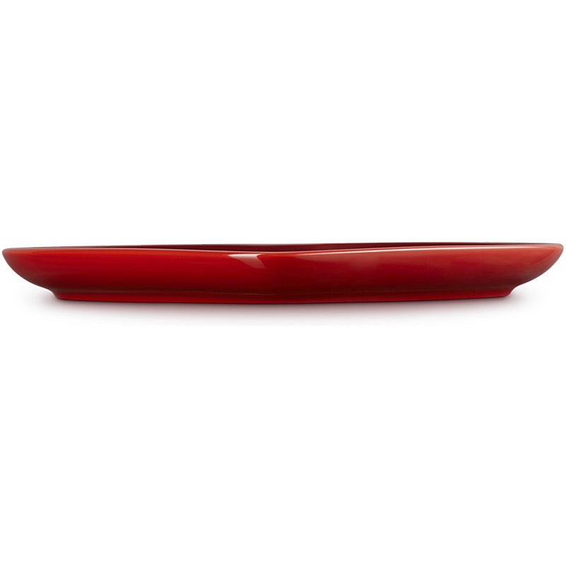 Le Creuset Teller Herzform 23 cm Kirschrot