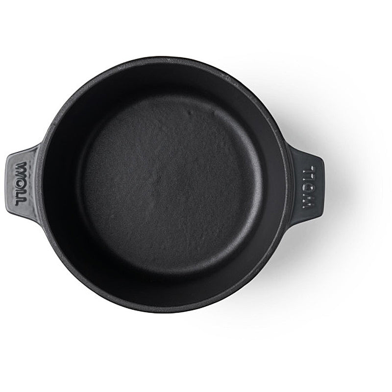 WOLL Kasserolle 20cm Gusseisen 2,8L Carbon Grey 120CI-030