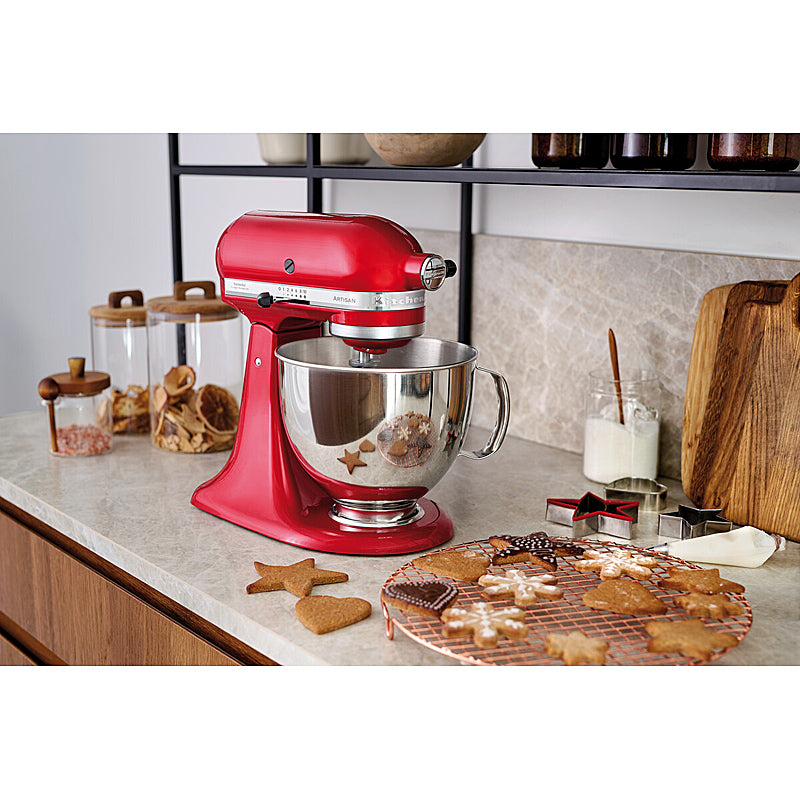 KitchenAid Artisan 5KSM175PSECA Küchenmaschine 4,8L in Liebesapfelrot mit Zubehör