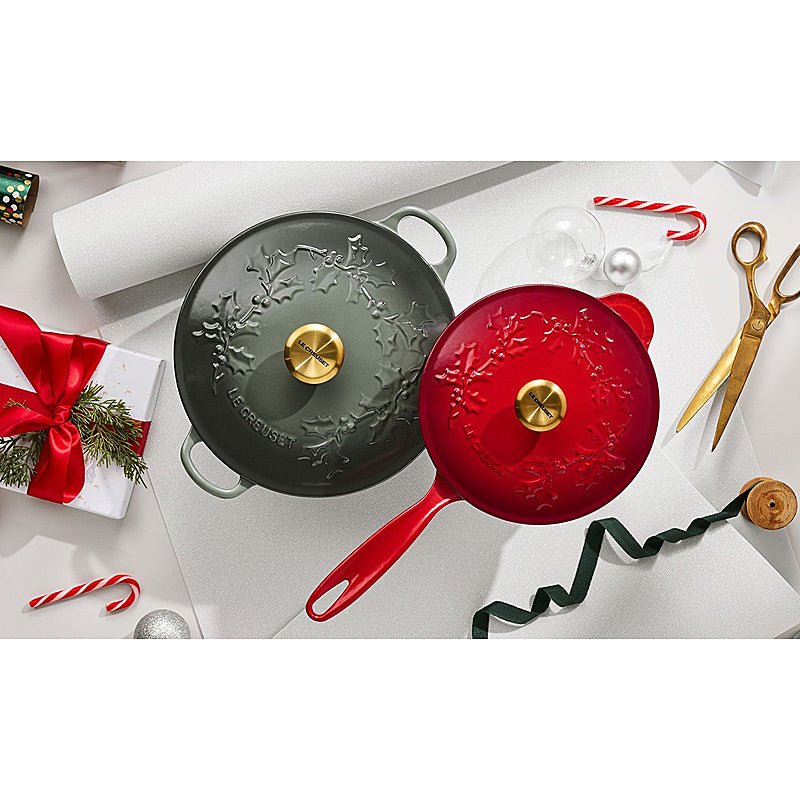Le Creuset Stielkasserolle Holly Tradition 21 cm Thyme