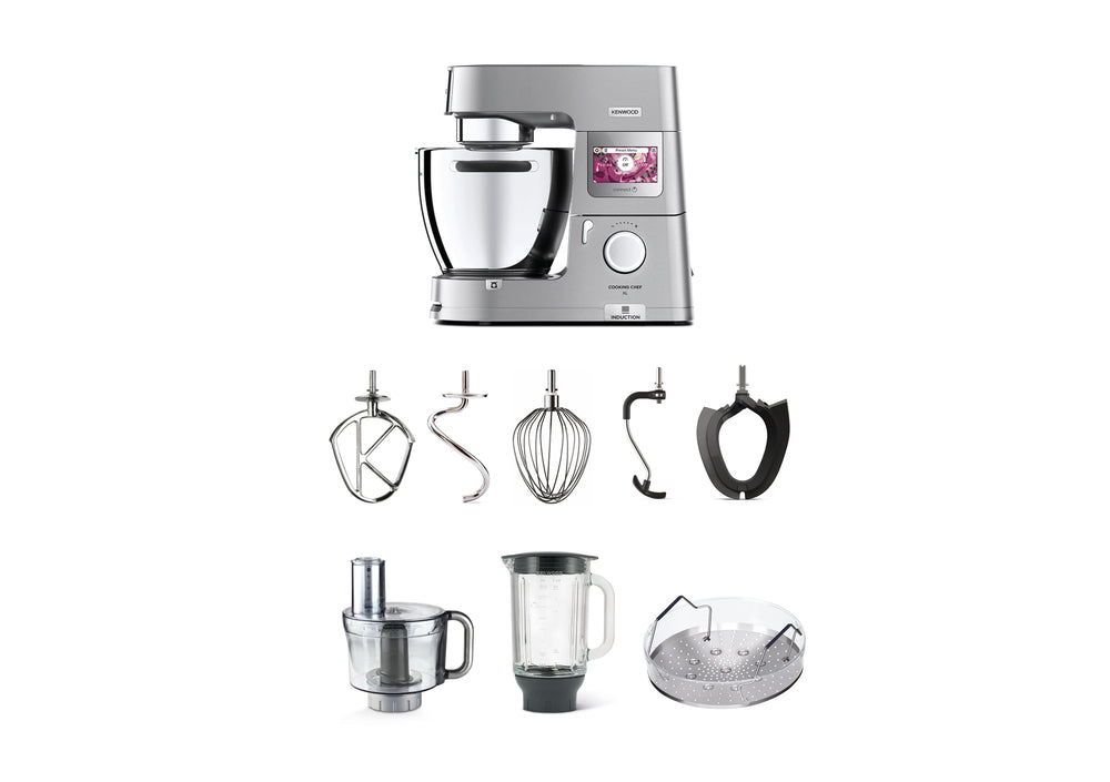 Kenwood Cooking Chef XL KCL95.424SI Küchenmaschine mit Kochfunktion
