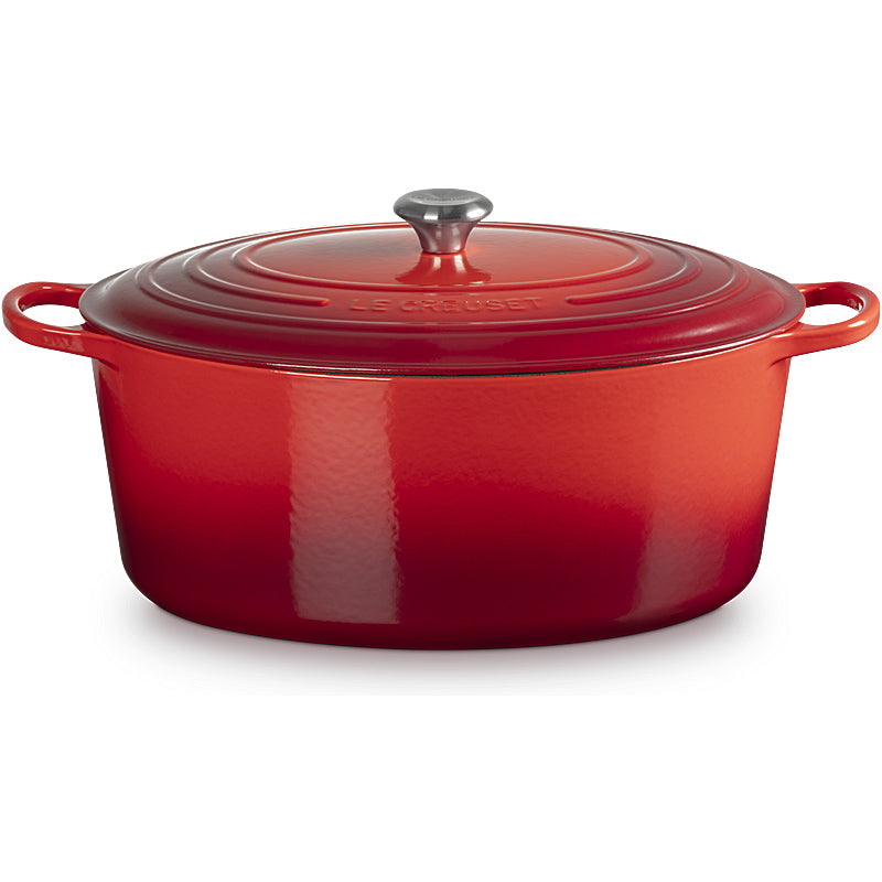 Le Creuset Bräter oval Signature 40cm kirschrot