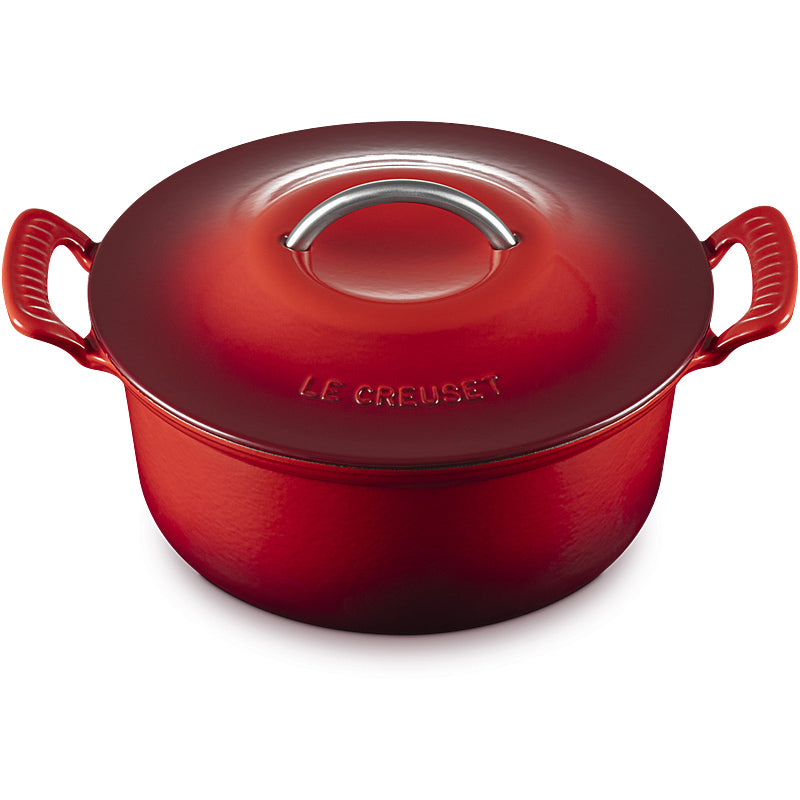 Le Creuset Round Roasting Pan Modern Heritage 26 cm Cherry Red