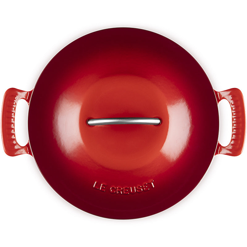 Le Creuset Round Roasting Pan Modern Heritage 26 cm Cherry Red