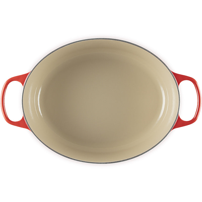 Le Creuset Oval Roaster Signature 33cm Cherry Red 