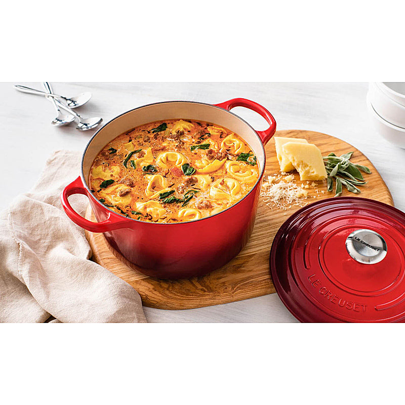 Le Creuset Signature Tall Roaster 26 cm Cherry Red