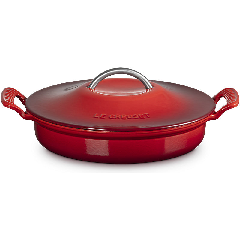 Le Creuset Gourmet-Profitopf Modern Heritage 28 cm Kirschrot