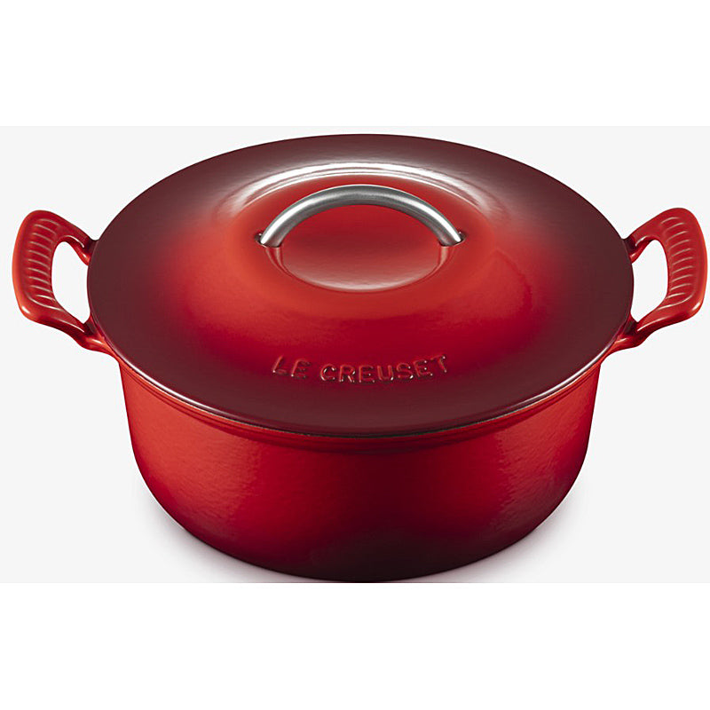 Le Creuset Bräter rund Modern Heritage 26 cm Kirschrot