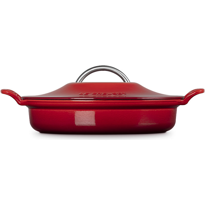Le Creuset Gourmet-Profitopf Modern Heritage 28 cm Kirschrot