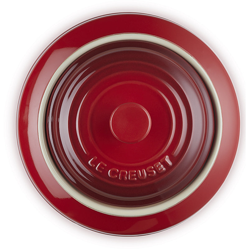 Le Creuset Keksdose mit Deckel 2,4 Liter Kirschrot