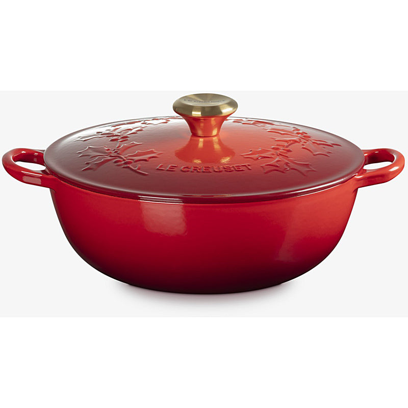Le Creuset La Marmite Holly Tradition 26 cm Kirschrot