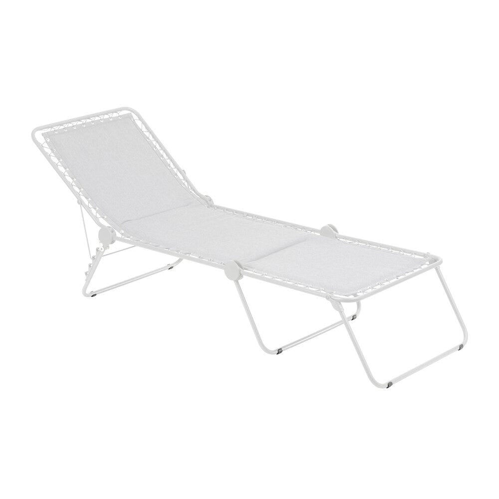 Einbauposition der Lafuma Gleiter LFM2843-1229 an der Sonnenliege Siesta (Liege nicht im Lieferumfang)