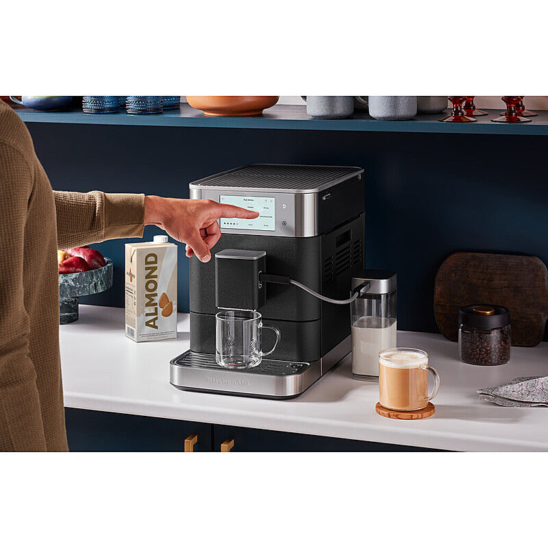 Kitchenaid 5KES8558EBK Kaffeevollautomat Farbe: Gusseisen Schwarz