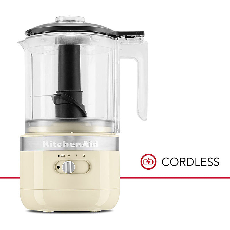 Kitchenaid 5KFCB519EAC Cordless Zerkleinerer 1,2 L Farbe Crème