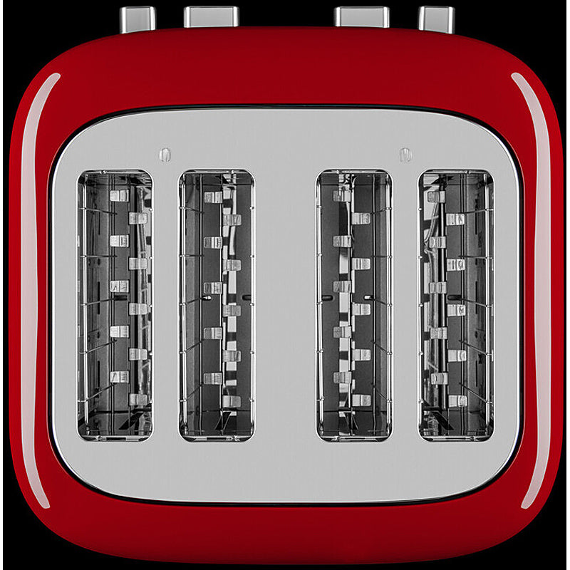 KitchenAid 5KMT4109EER 4-Scheiben Toaster Farbe: Empire Rot